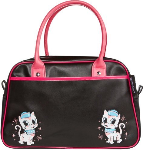 Black-Pink-Retro-Kitten-Bowler-Purse-from-Sourpuss-Clothing-0 Black-Pink-Retro-Kitten-Bowler-Purse-from-Sourpuss-Clothing-0