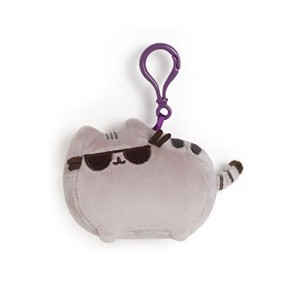 GUND-Pusheen-Sunglasses-Backpack-Clip-Stuffed-Animal-0