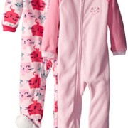 Gerber-Baby-and-Little-Girls-2-Pack-Blanket-Sleepers-0-0