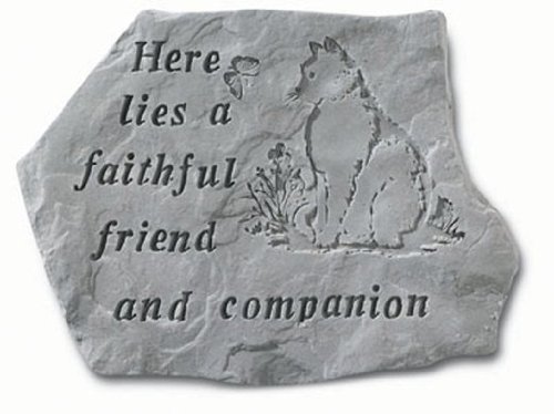 Here-Lies-A-Faithful-Friend-Pet-Memorial-Garden-Accent-Stone-Cat-0 Here-Lies-A-Faithful-Friend-Pet-Memorial-Garden-Accent-Stone-Cat-0