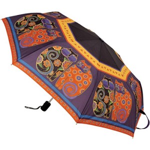 Laurel-Burch-Compact-Umbrella-Canopy-Auto-OpenClose-0