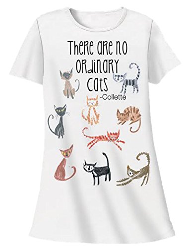 Nightshirt-All-Cotton-There-Are-No-Ordinary-Cats-0 Nightshirt-All-Cotton-There-Are-No-Ordinary-Cats-0