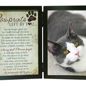 Pawprints-Left-By-You-Memorial-5x7-Frame-for-Cat-with-Pet-Tag-0 Pawprints-Left-By-You-Memorial-5x7-Frame-for-Cat-with-Pet-Tag-0