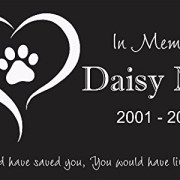 Personalized-Pet-Stone-Memorial-Marker-Granite-Marker-Dog-Cat-Horse-Bird-Human-6-X-10-Personalised-Yorkshire-Terrier-Weimaraners-0-0