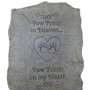 Pet-Memory-Bereavement-Stone-Paw-Prints-in-Heaven-Paw-Prints-on-My-Heart-10-x-8-0 Pet-Memory-Bereavement-Stone-Paw-Prints-in-Heaven-Paw-Prints-on-My-Heart-10-x-8-0