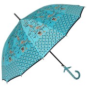 Uniumbrella-Polka-Dots-Cat-Animal-Print-Stick-Rain-Umbrella-0-0