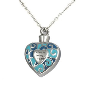 VALYRIA-Memorial-Jewelry-Always-in-My-Heart-Urn-Necklace-Keepsake-Cremation-Ashes-Pendant-0 VALYRIA-Memorial-Jewelry-Always-in-My-Heart-Urn-Necklace-Keepsake-Cremation-Ashes-Pendant-0