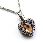 Zahara-Memorial-Urn-Necklace-20-Inches-with-Velvet-Pouch-Fill-Kit-Champagne-Topaz-Angel-Heart-Pendant-and-Chain-Nickel-Free-0 Zahara-Memorial-Urn-Necklace-20-Inches-with-Velvet-Pouch-Fill-Kit-Champagne-Topaz-Angel-Heart-Pendant-and-Chain-Nickel-Free-0