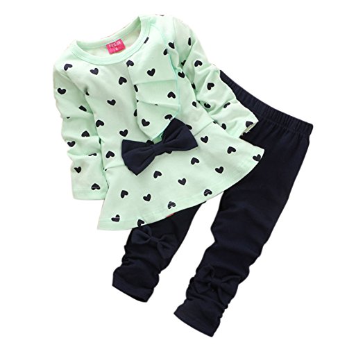M-RACLE-Cute-Little-Girls-2-Pieces-Long-Sleeve-Top-Pants-Leggings-Clothes-Set-Outfit-0