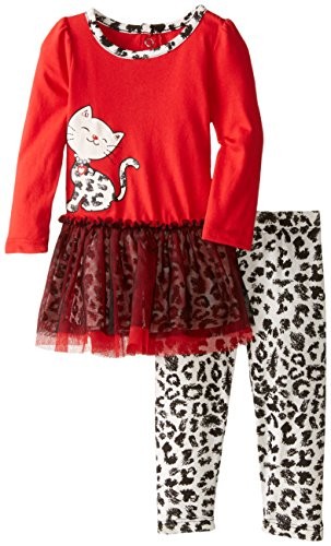 Young-Hearts-Baby-Girls-2-Piece-Cat-Shirt-with-Leopard-Pant-0