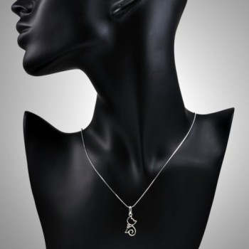 925-Sterling-Silver-Cubic-Zirconia-CZ-Cat-Kitty-Kitten-Pet-Lover-Pendant-Necklace-18-inches-0-1