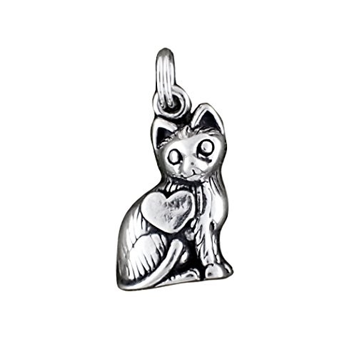 Corinna-Maria-Sterling-Silver-Cat-Charm-Heart-3d-0