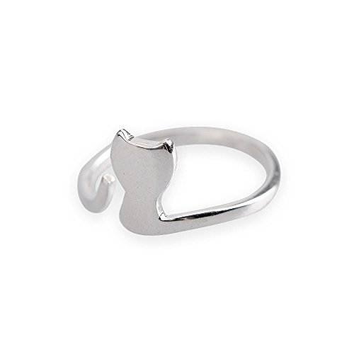 Sterling-Silver-Kitty-Cat-Ring-Adjustable-Pet-Animal-Fashion-Jewelry-Perfect-Gifts-for-girls-0