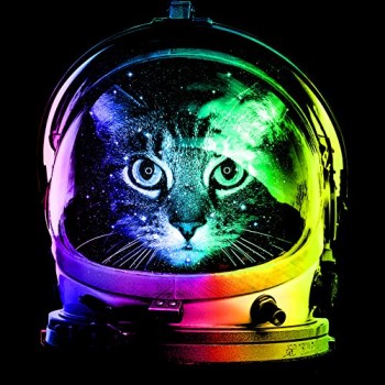 Astronaut-Cat-Juniors-Medium-Black-Graphic-Tank-Top-Design-By-Humans-0-0