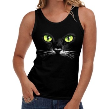 Cat-Kitty-Cute-Kitten-Animal-Pet-Women-S-Tank-Top-Wellcoda-0-0