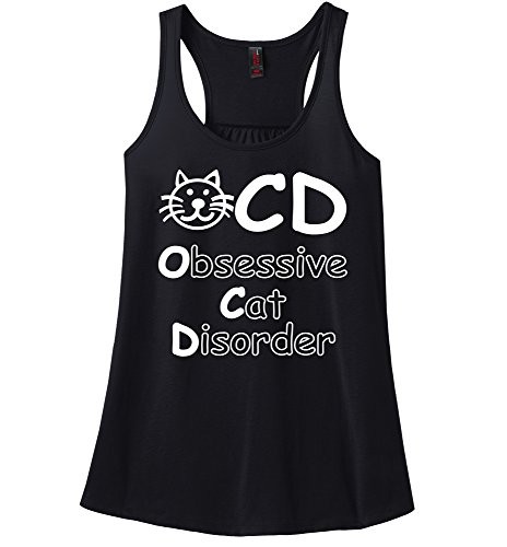 Comical-Shirt-Ladies-OCD-Obsessive-Cat-Disorder-Funny-Cat-Lover-Black-XS-0