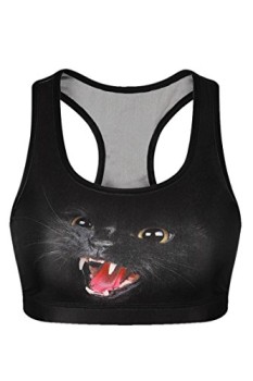 Cutiefox-Womens-Casual-Black-Cat-Printed-Elastic-Bra-Vest-Crop-Tank-Top-CamiBlack-catUS-2-4-0 Cutiefox-Womens-Casual-Black-Cat-Printed-Elastic-Bra-Vest-Crop-Tank-Top-CamiBlack-catUS-2-4-0